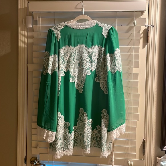 we are hah queen for a day dress green